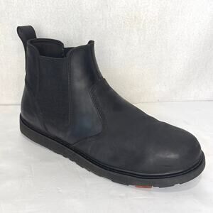 BRUNT The Ohman Comp Toe 6" Slip On Work Boot Black Men’s 15 AMPUTEE Right Boot